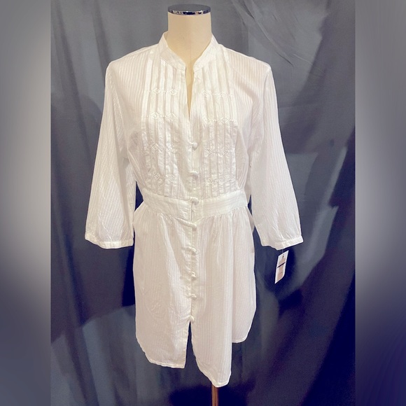 ISOLDE SHIRTDRESS TUNIC - Picture 1 of 6